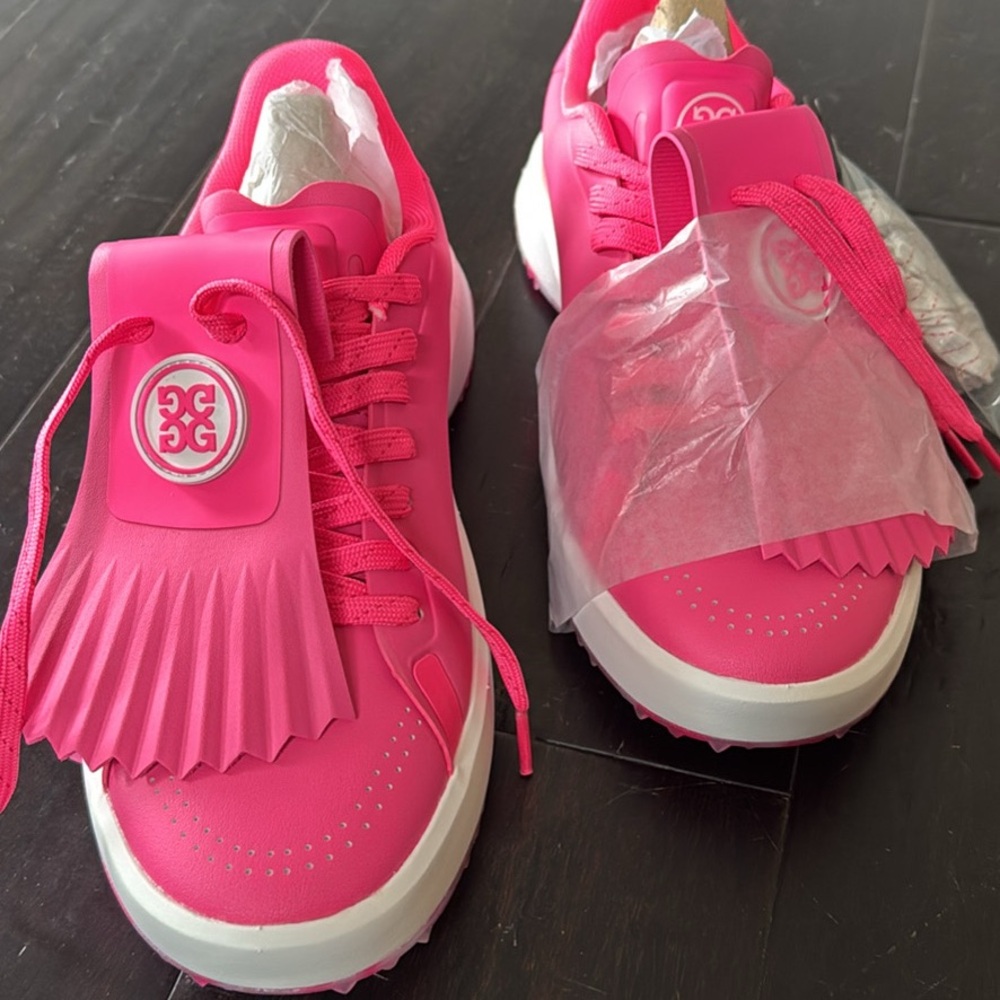 G/FORE Pink Women's 9.5 gold shoes